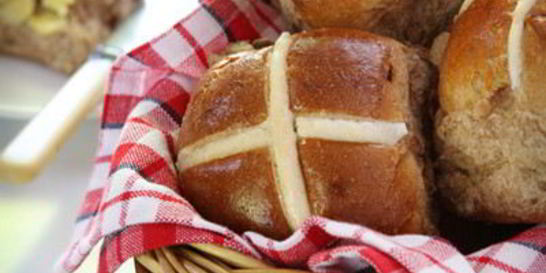 Крестовые булочки