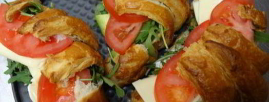 круассан с яйцом пашот. Шаг 13