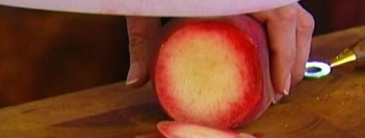 круассаны с сыром, персиком и пармской ветчиной. Шаг 5