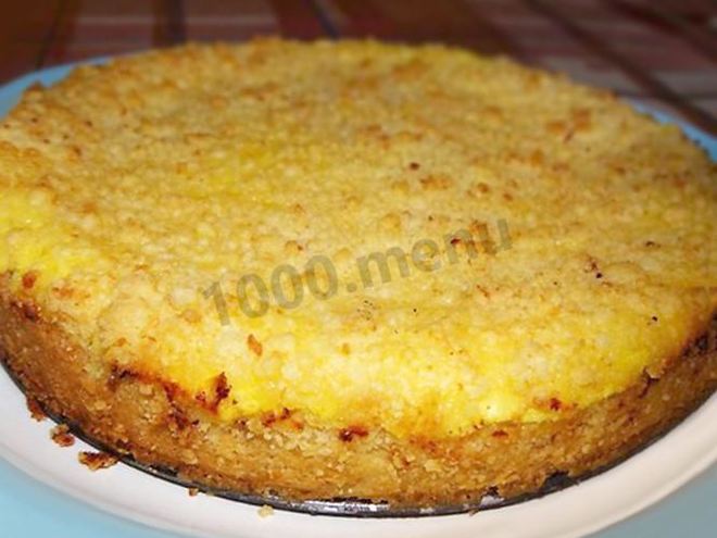 Рецепт ленивой ватрушки с творогом