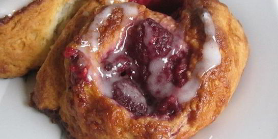 Малиновые булочки улитки