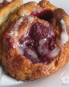 Малиновые булочки улитки