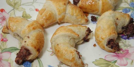 Мини-круассаны с оливками