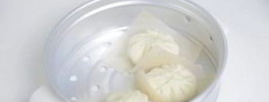 паровые булочки с начинкой. Шаг 5