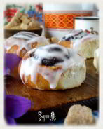 Плюшки с черемухой