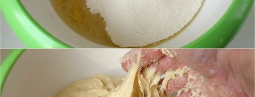 плюшки с черемухой. Шаг 2