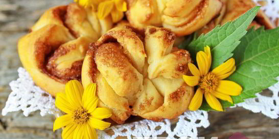 Плюшки с корицей