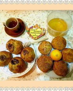 Постные медовые булочки без дрожжей Скоренькие