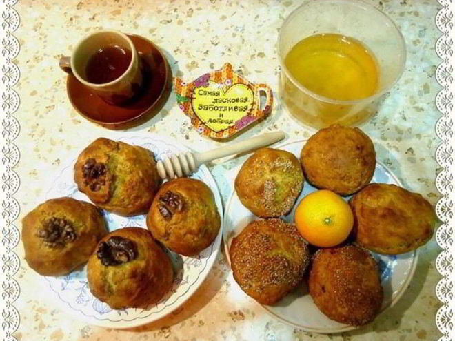Рецепт постных медовых булочек без дрожжей скоренькие