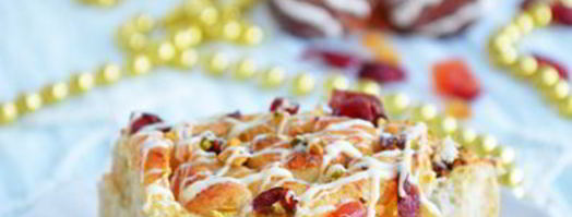 праздничные марципановые булочки с сухофруктами. Шаг 6