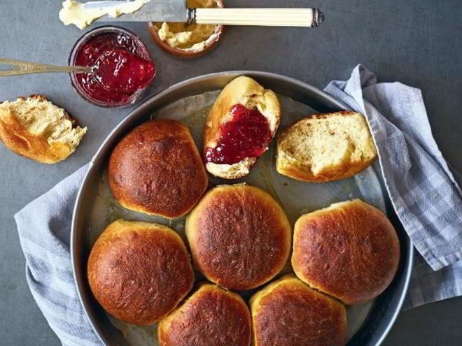 Рецепт рорнудельна, сдобные булочки