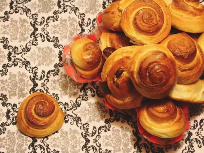 Рецепт сдобных булочек першачки