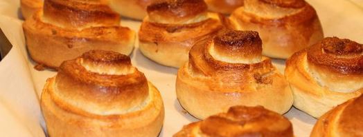 сдобные булочки першачки. Шаг 7