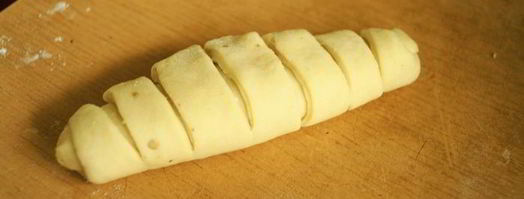 сдобные булочки с грецкими орешками. Шаг 4