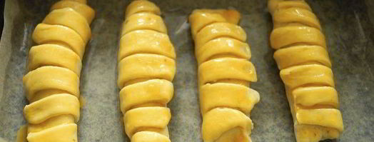 сдобные булочки с грецкими орешками. Шаг 5