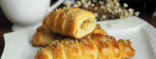 сдобные булочки с грецкими орешками. Шаг 7