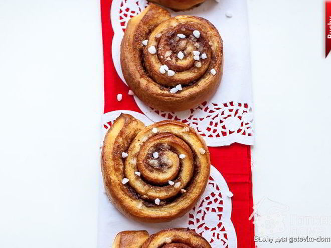 Рецепт шведских булочек с корицей