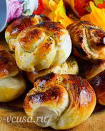 Сладкие булочки из дрожжевого теста