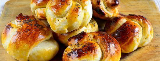 сладкие булочки из дрожжевого теста. Шаг 13