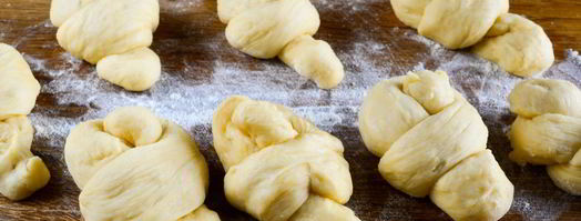 сладкие булочки из дрожжевого теста. Шаг 10