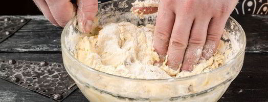 сливочные булочки с изюмом. Шаг 6