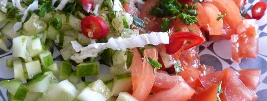 теплая булочка с салатом. Шаг 3