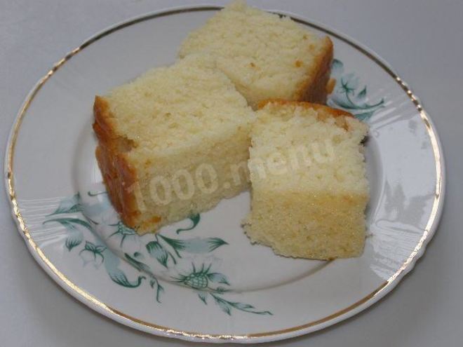 Рецепт турецких булочек ревани с сахаром