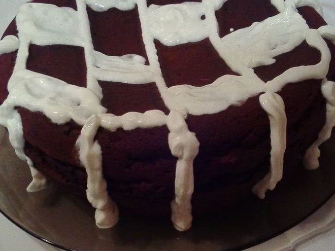 Рецепт творожной ватрушки черно-белая королева