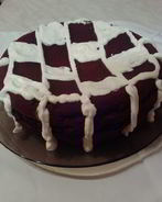 Творожная ватрушка Черно-белая королева