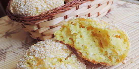 Творожно-сырные булочки без дрожжей