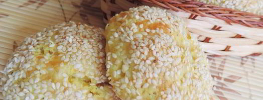 творожно-сырные булочки без дрожжей. Шаг 6