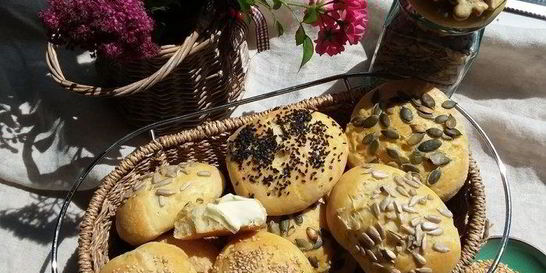 Творожные булочки к завтраку