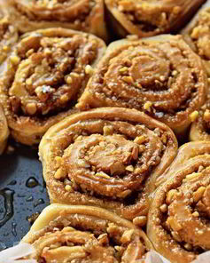 Творожные булочки с орехами