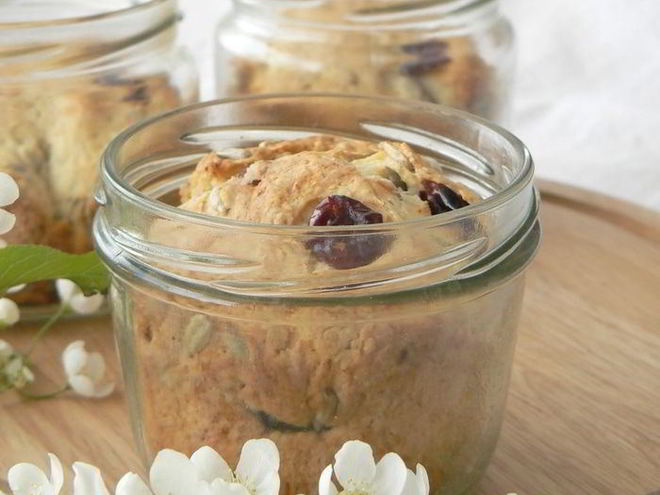 Рецепт творожных булочек в банке