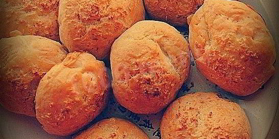 Творожные на йогурте булочки