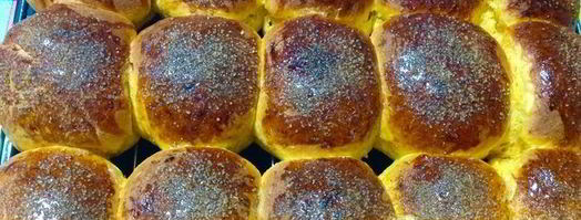 тыквенные булочки с корицей. Шаг 8