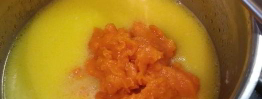 тыквенные булочки с ореховой начинкой. Шаг 3