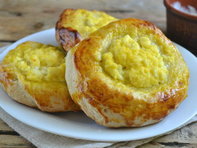 Рецепт ватрушки с творогом