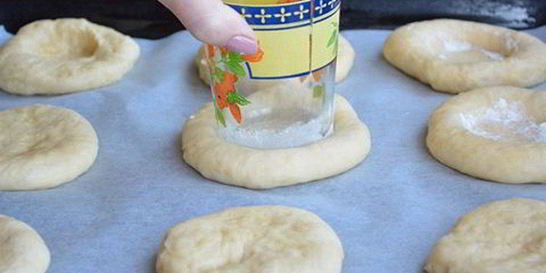 Ватрушки без дрожжей