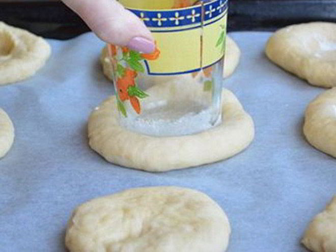 Рецепт ватрушек без дрожжей