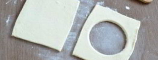 ватрушки из слоеного бездрожжевого теста. Шаг 3