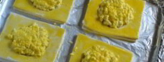 ватрушки из слоеного бездрожжевого теста. Шаг 5