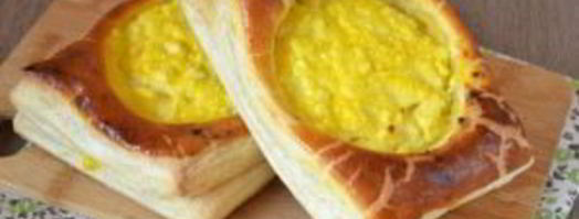 ватрушки из слоеного бездрожжевого теста. Шаг 6