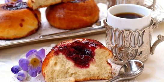 Ватрушки с джемом