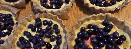 ватрушки с голубикой и яблоком. Шаг 11