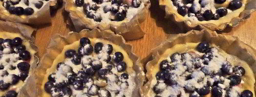 ватрушки с голубикой и яблоком. Шаг 12