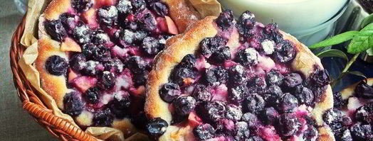 ватрушки с голубикой и яблоком. Шаг 13