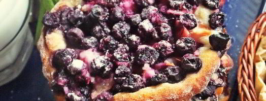 ватрушки с голубикой и яблоком. Шаг 16