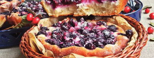 ватрушки с голубикой и яблоком. Шаг 18