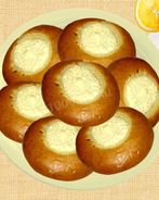 Ватрушки с творогом на кислом тесте